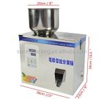 Semi Automatic Tea Weighing Machine , Coffee Bean Powder Filling Machine