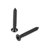 ZINC Black Stainless Steel Square Countersunk Flat Head Wood Screws