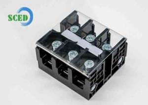 Quality High Current Terminal Block Connector with Cover 2/0-20AWG 27.00mm 600V 200A wholesale