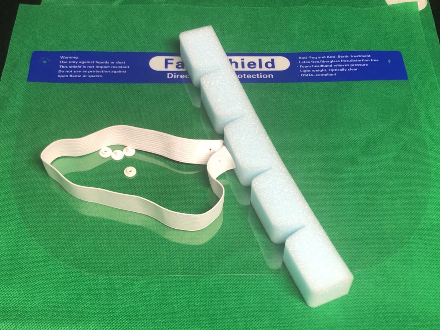 Transparent Anti Fog PET Film Plastic Fogless Pet Sheet For Face Shields