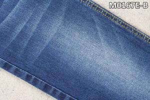 Quality Rope Dye Super Dark Blue Denim Fabric Dual Core Slub Jeans Material wholesale