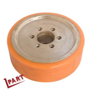 Quality Polyurethane Electric Load Forklift Drive Wheel For Pallet Jack OD 285mm ID 68mm wholesale