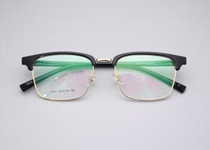 Quality Fashion Optical Frame With Metal Skeleton In Various Colors 3541 wholesale