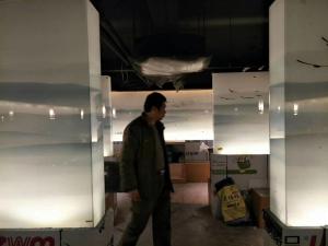 Quality Protective Tinted 2440X1830mm Decorative Glass Wall Dividers wholesale