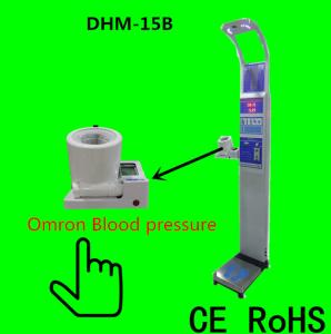 Quality Coin Slot Bmi Weight Machine , Healthy Automatic Height And Weight Machine wholesale