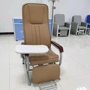 Quality Angle freely adjustable brown hospital infusion chair PU material wholesale