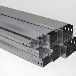 Slot Type Cable Tray Slotted Straight Non Flammable Fire Resistance Wall Mount