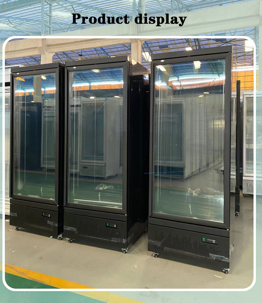 Beverage Cooler Single Glass Door Juices Beverage Refrigerator Upright Soft Drinks Display Refrigerator
