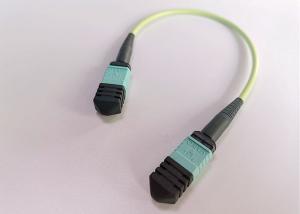 Quality Male To Female MPO Patch Cable LSZH Material Crush Resistance For Communication System wholesale