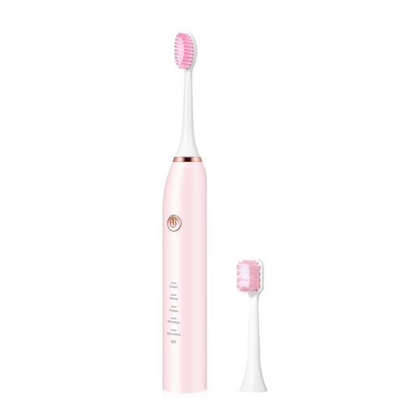 ABS 5V Battery Operated Travel Toothbrush , Multifunctional Electric Toothbrush