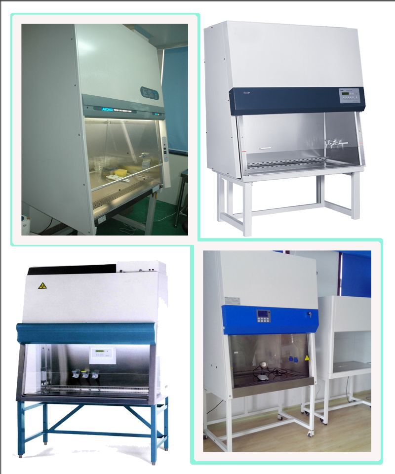 Professional Class II A2 Biological Safety Cabinet LCD Dispaly For Hospital