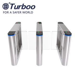 Quality Self Closing Fast Lane Barrier Gate 304 Stainless Steel For Metro Station Mass Transit wholesale