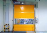 Industrial 304 Stainless Steel Frame High Speed Door For Internal and External