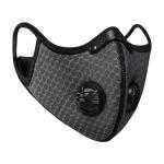 5Ply PM2.5 Protective Filter Face Mask with 2 exhalation valves Outdoor Sports