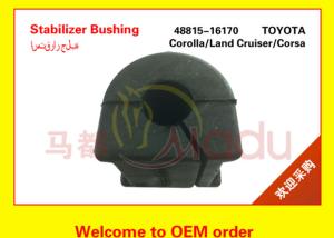 Quality Land Cruisrer Stabilizer Rubber Bushing OEM 48815-16170 Standard Size wholesale