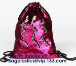 Amazon Hot Sale Strapping Mermaid Reversible Sequin Drawstring Bag, Wholesale