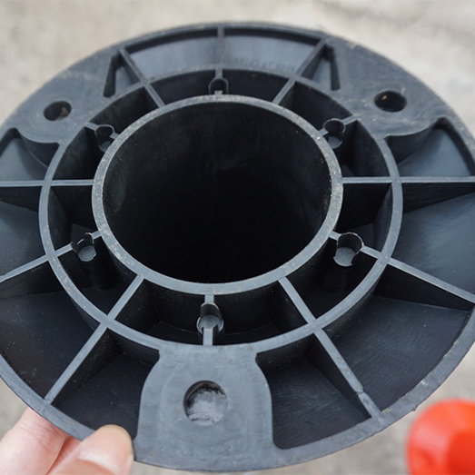 Roadway Safety High Visible Reflective Red PE Traffic Cones For Traffic Control