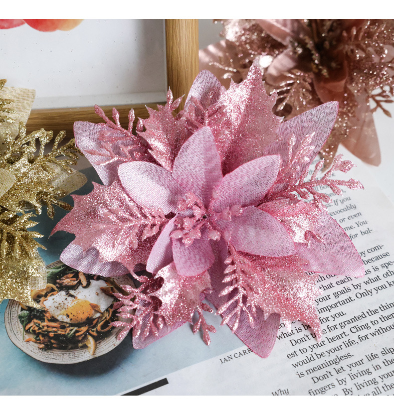 Onion Cloth Plush Cloth Powder Sprinkled Simulated Christmas Wreath Accessories