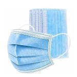 Safe Non Woven Face Mask Surgical Disposable 3 Ply Low Breathing Resistance
