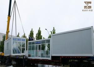 Quality Glass Wall Prefabricated Container House With Internal Stairs And Platforms wholesale