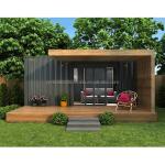 Customizable Design Modern EU 20ft Wooden Prefabricated House Garden Tiny