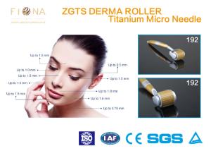 Quality Stainless Zgts Micro Derma Pen Titanium 192 Needles Wrinkle Removal For Beauty Spa wholesale