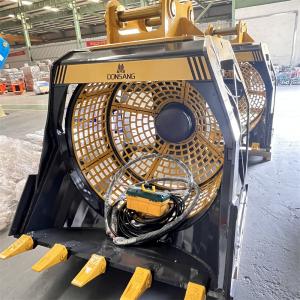 Quality Rotating Screening Bucket Low Maintenance Good Price Good Quantity Excavator Attachment Excavator Rotating Screening Bucke Crusherening Bucket wholesale
