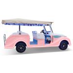 8 Seats Classic Golf Cart Steel Frame Iron Shell Stamping Body 5kw 48V*150AH
