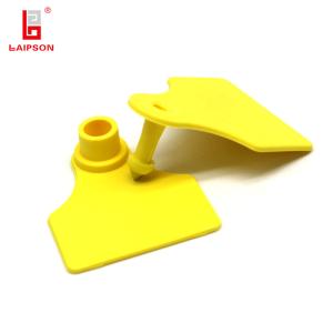 Quality TPU Laser Numbered 50mm Pig Ear Tags Hog Swine Sheep Tag With Metal Tip wholesale