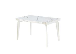 Quality ISO14001 Minimalist Marbled Stone Slate Dining Table wholesale