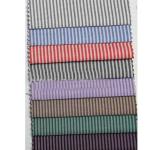 Customizable Yarn Count Blackout TC Stripe Yarn Dyed Men's Shirt Fabric for