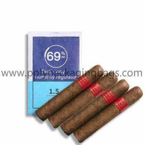 Quality PE Laminated Zipper Resealable Cigar Humidor Bags wholesale