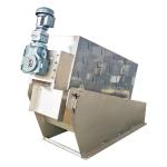 Mobile Dewatering Machine Multi Disc Screw Press Separator For Oil Wastewater
