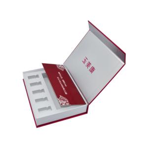 Quality Flap Closure Rigid Magnetic Gift Box With Reverse UV EVA Insert Cutout wholesale