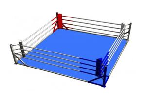 Quality Customized Size Boxing Exercise Equipment Mma Floor Cage boxing ring including corner pads and rope covers wholesale