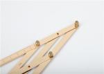 Professional Tattoo Accessories , 4 Prong Stainless Steel Golden Mean Caliper