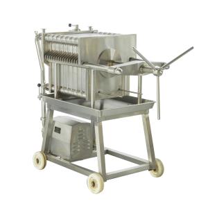 Quality Mustard Edible Oil Apple Juice Filter Press Mini Oil Filter Press Machine 0.22 Micron wholesale