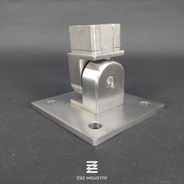 Modular Design Adjustable Square Post Base Easy Installation And Maintain