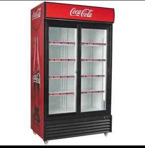 Quality Commercial Two Glass Door Freezer Fridge Adjustable wholesale