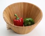 luxury bamboo fruit salad bowl
