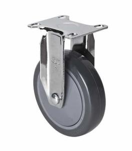 Quality 3704-77 4&quot; 80kg Rigid PU Caster with Corrosion Resistant Edl Chrome Finish wholesale