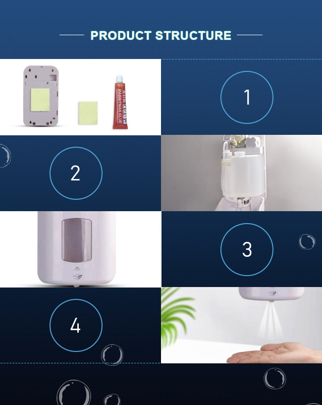 Hospital Hands Free 800ML Motion Sensor Soap Dispenser