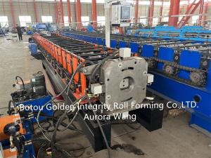 Quality Gutter Downpipe Forming Machine No.45 Steel Roller With Hard Chromized wholesale