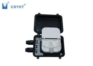 Quality Mini Outdoor Fiber Enclosure 2 / 3 Port With Fixing Cable Strengthen Core Parts wholesale