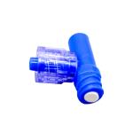 Needleless Medical Infusion Connector Blue Positive Pressure