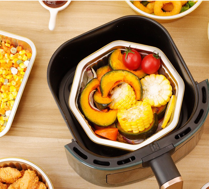 Catering Aluminium Foil Container Tray for Disposable Tin Foil Dishes and Food Storage
