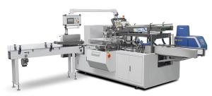 Quality HMI PLC Tissue Box Packing Facial Tissue Machine 0-100 Boxes/Min wholesale