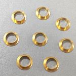 DIN Bright Finish Uncoated Metal Rivet 5mm Length Brass Hollow Rivets