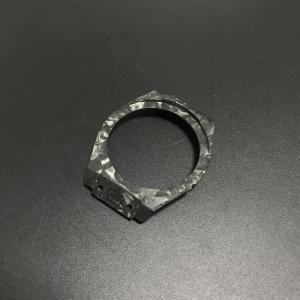 Quality Matte CNC Carbon Fiber Parts Rapid Forged Carbon Fiber Watch Case Prototyping wholesale