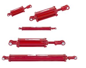 Quality CK45 Two Way Chrome Plated Tractor Loader Hydraulic Cylinder Heat Treatment Surface wholesale
